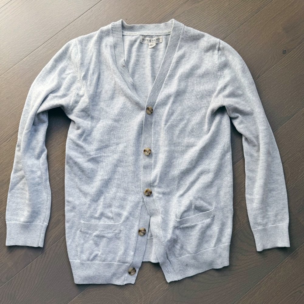 Hope and Henry Organic Cotton Kids Cardigan